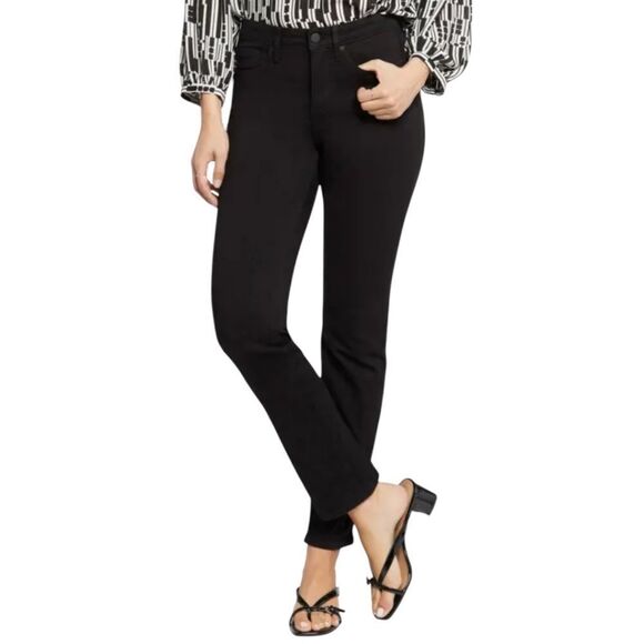 NYDJ Denim - NYDJ Sheri Slim Jeans In Black